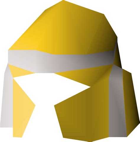 Osrs golden helmet - The gold helmet is a quest item made during the Between a Rock... quest. To create one, a player needs to use 3 gold bars on an anvil . While wearing the helmet, the player can …